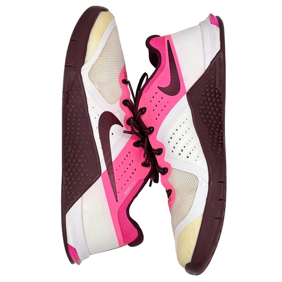 Nike Metcon 2 Women's Pink Blast White Athletic Training Shoes Sz 7.5 821913-106 - Picture 3 of 8